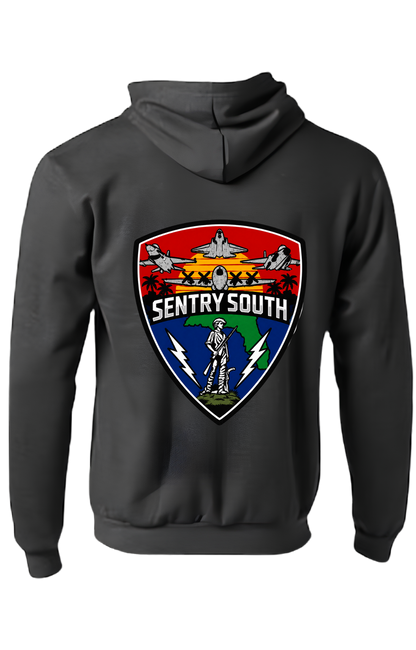 Gray Fleece Pullover Hoodie